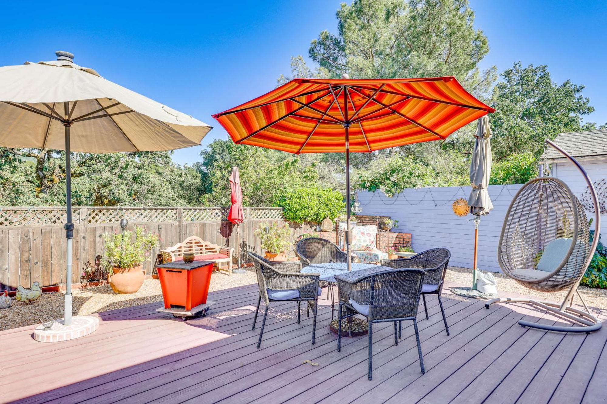 Romantic Casita With Garden And Deck 2 Miles To Plaza! Сонома Экстерьер фото