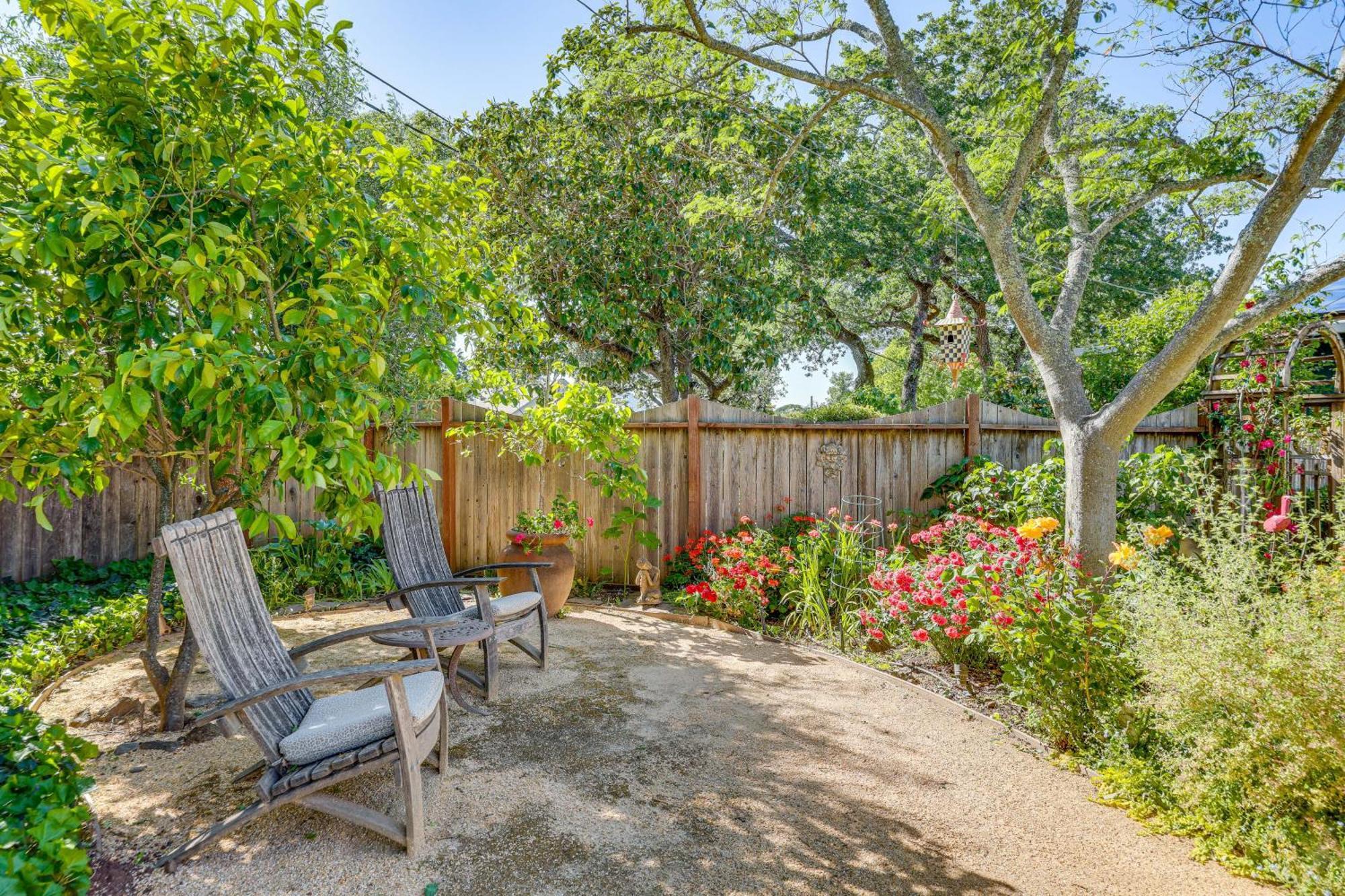 Romantic Casita With Garden And Deck 2 Miles To Plaza! Сонома Экстерьер фото